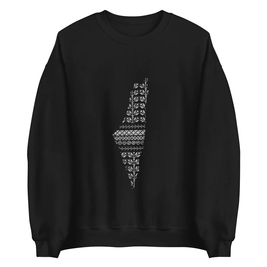 Palestine Map Crewneck